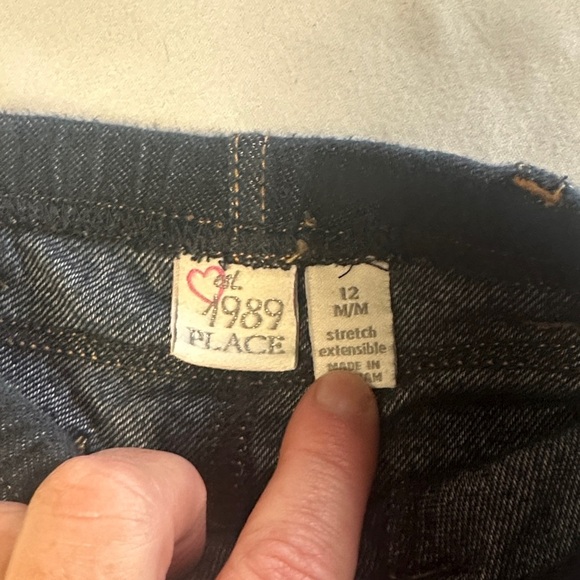 2-piece White Onesie and Blue Jeans Set - Picture 4 of 4